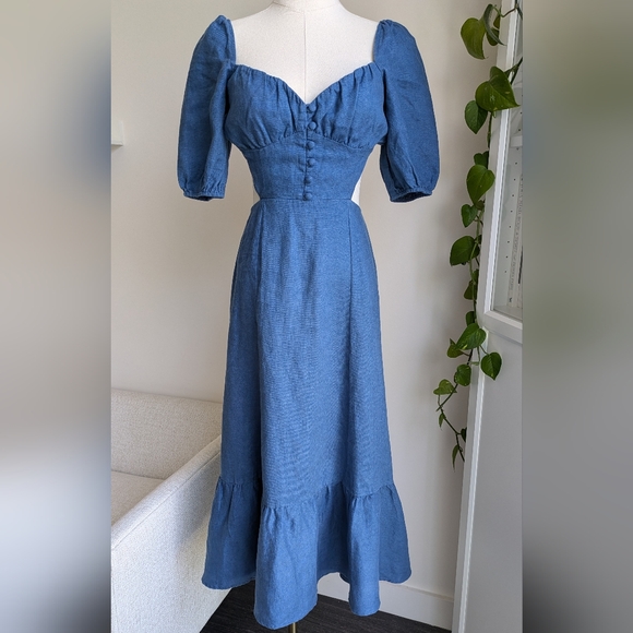 Reformation Maryam Linen Dress - Picture 10 of 11